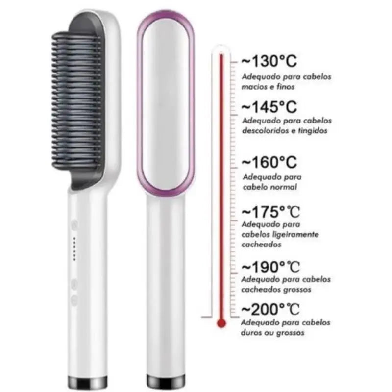 Escova modeladora 3 em 1 Bivolt